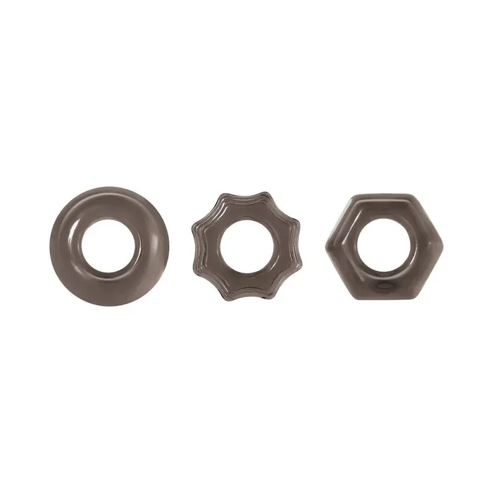 Zero Tolerance Triple Thick 3Piece Cockring Set Zero Tolerance Anal