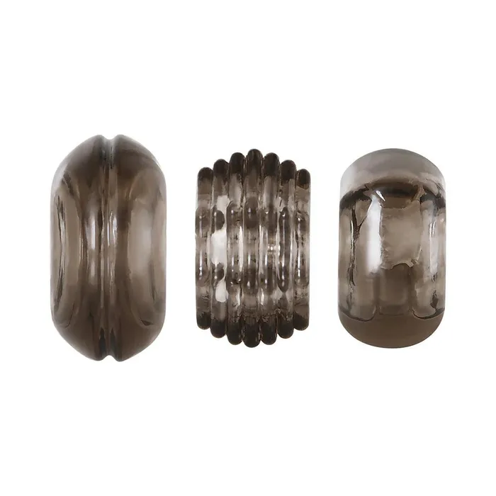 Zero Tolerance Triple Thick 3Piece Cockring Set Zero Tolerance Anal