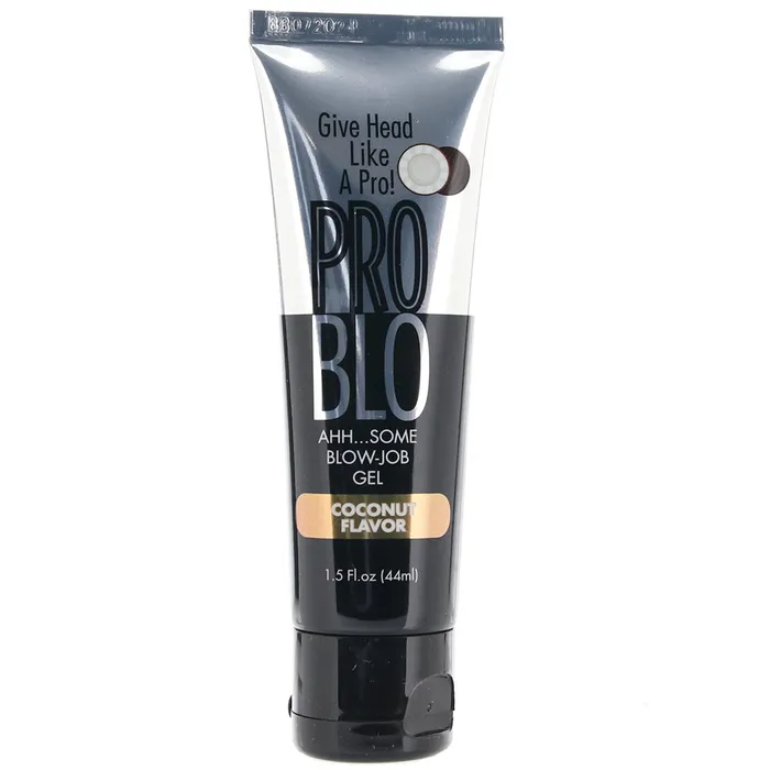 Pro Blo Flavored Oral Gel in Coconut Little Genie Enhancers
