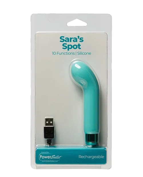 Female Sex Toys BMS Enterprises Saras Spot Rechargeable Bullet with G Spot Sleeve 10 Functions