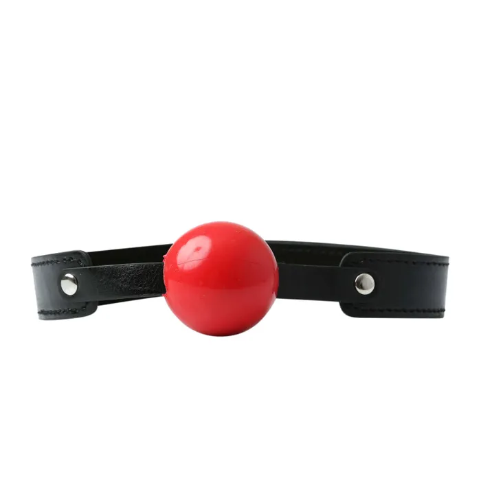Sportsheets Sex and Mischief Solid Ball Gag Red Male Sex Toys Sportsheets Sex and Mischief Solid Ball Gag Red Male Sex Toys