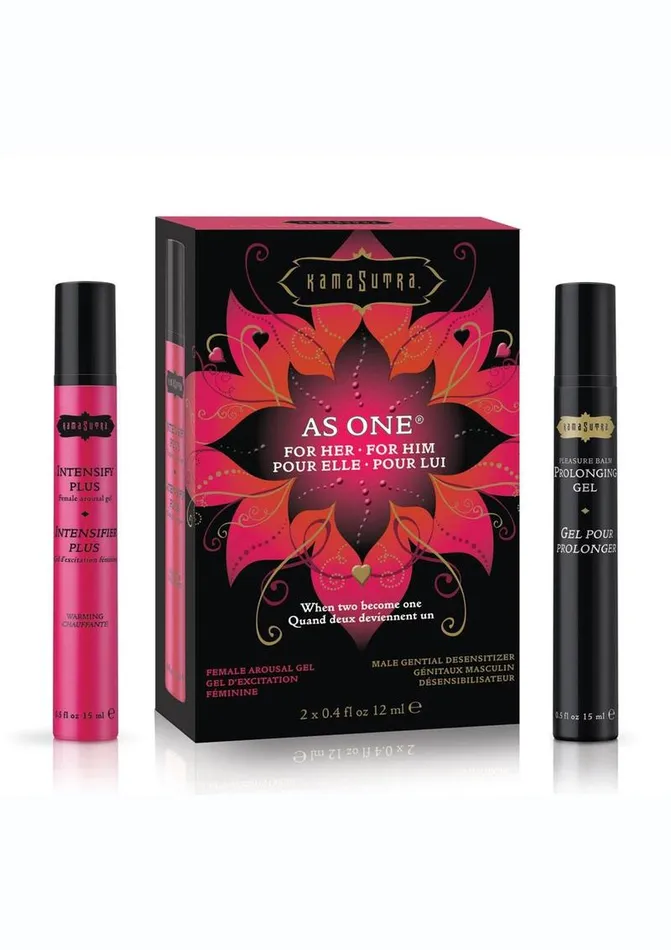 Gift Sets and Travel Kits Vibrators As One Couples Kit For Dual Pleasure