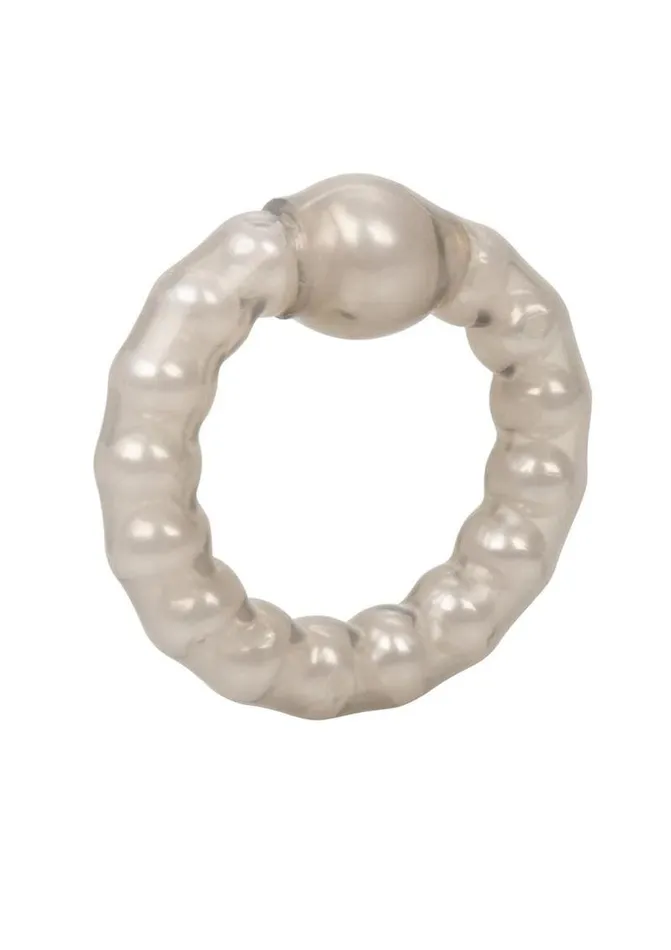 Pearl Beaded Prolong Silicone Cock Ring Rings Male Sex Toys