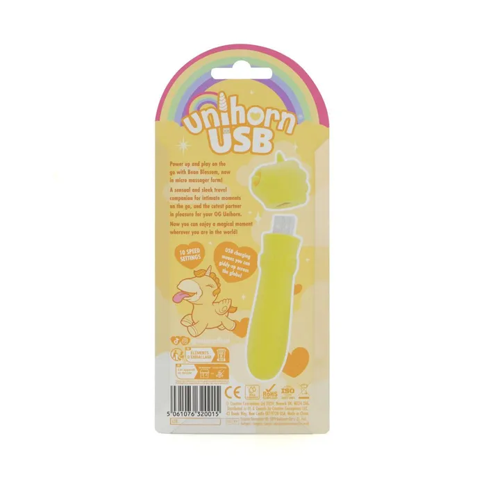 Unihorn USB Bullet Bean Blossom Creative Conceptions Female Sex Toys Unihorn USB Bullet Bean Blossom Creative Conceptions Female Sex Toys