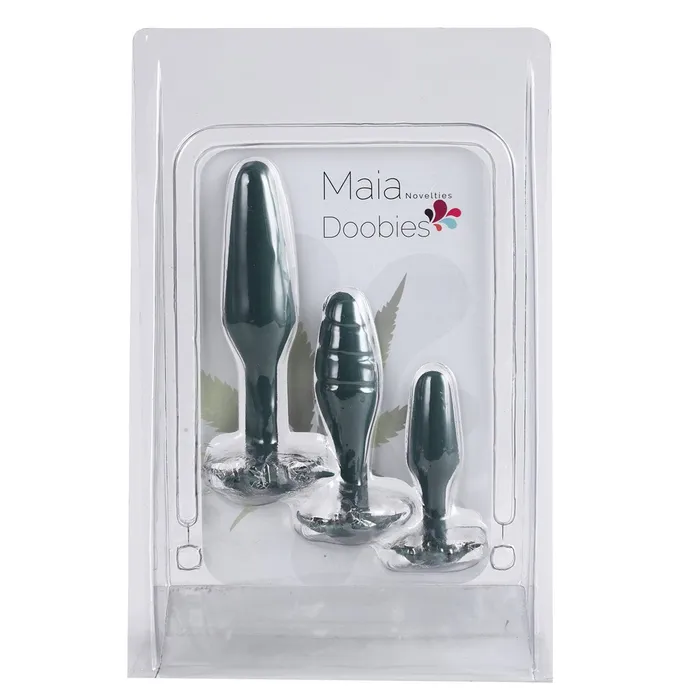 Anal Xandebay Doobies 420 Butt Plugs Set Of 3