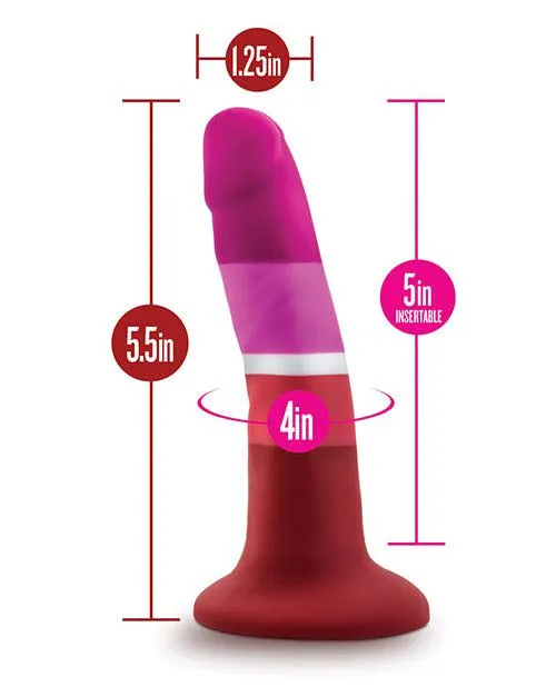Avant Pride 3 Beauty Dildo Blush Dildos