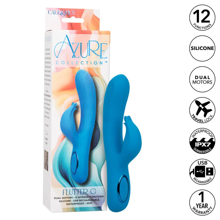 Calexotics Vibrators Azure Collection Flutter G