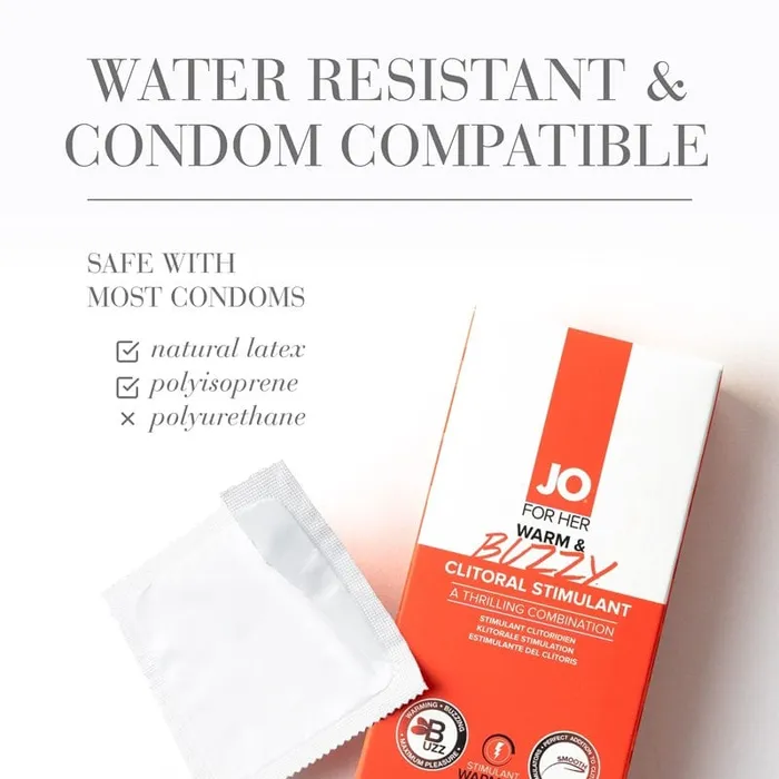 System JO Female Sex Toys System JO Warm Buzzy Clitoral Stimulant