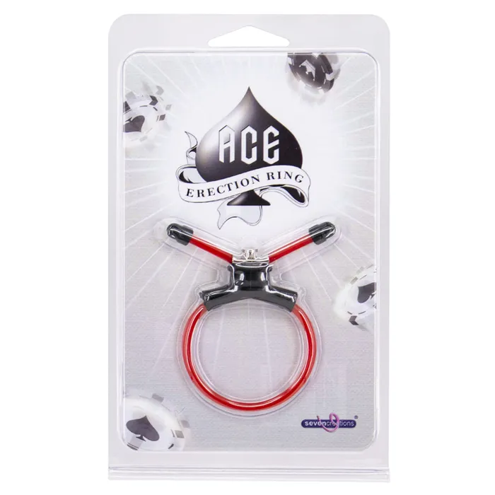 Ace Erection Cock Ring Seven Creations Male Sex Toys