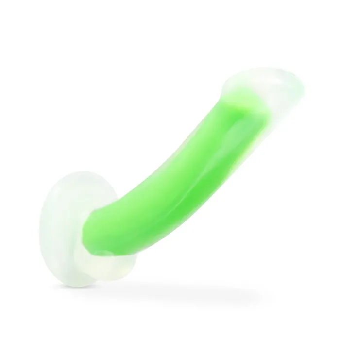 Blush Female Sex Toys Neo Elite Omnia Glow in the Dark Dual Density Silicone Dildo