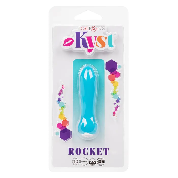 Female Sex Toys California Exotics Kyst Rocket Waterproof Rechargeable Silicone Bullet Vibrator