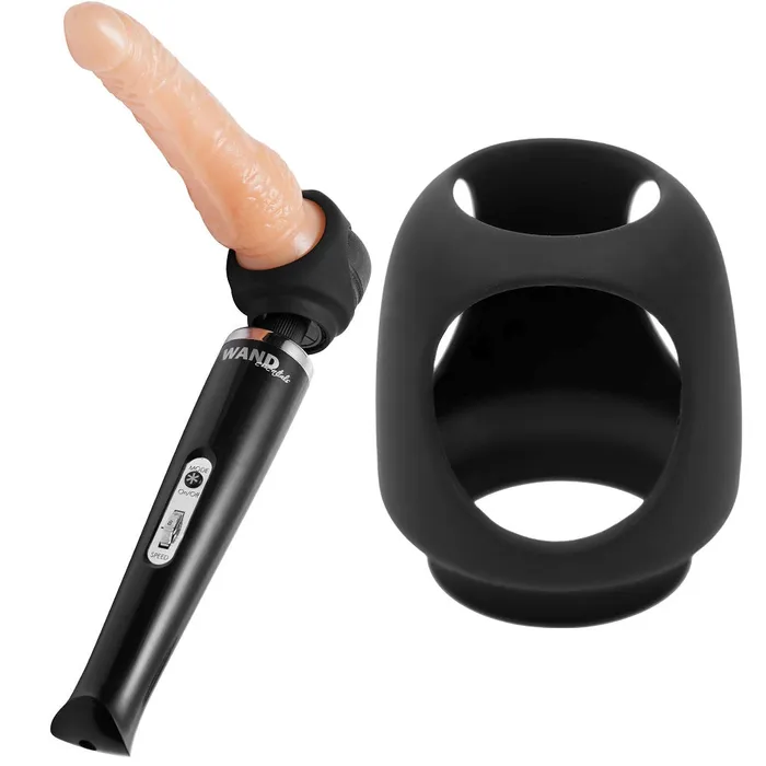 Strap Cap Dildo Wand Harness Wand Essentials Female Sex Toys