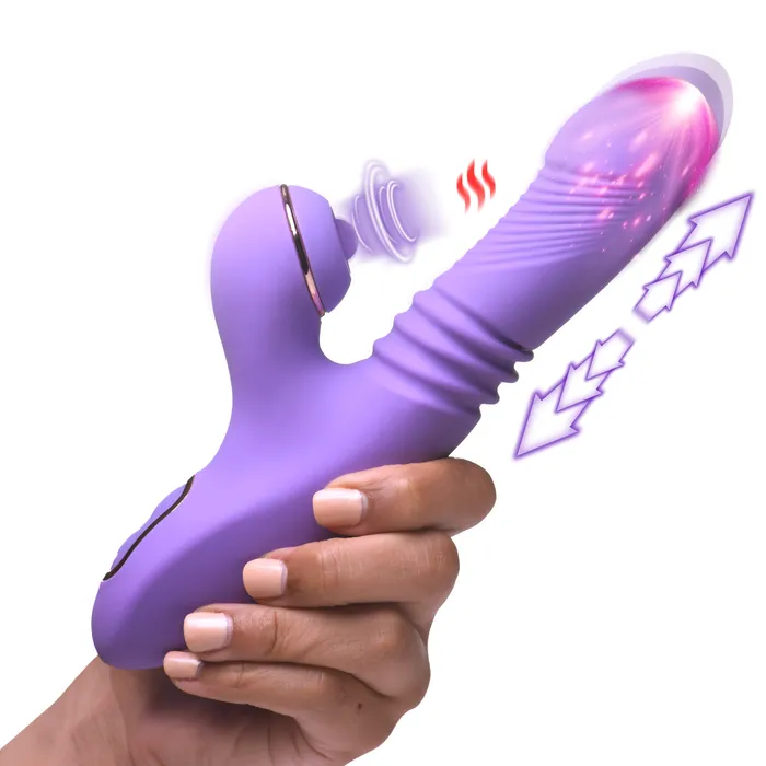 Vibrators Shegasm ProThrust Max Thrusting Pulsing Rabbit