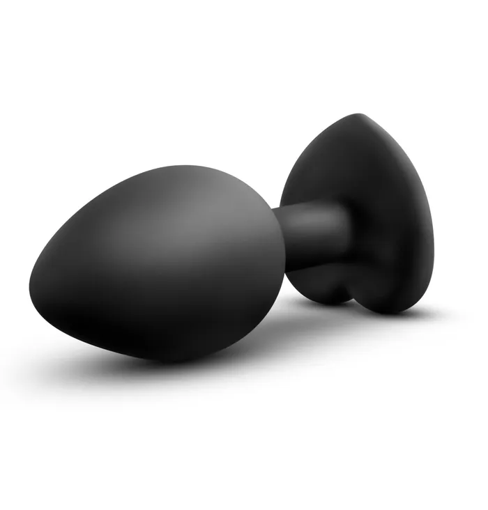 Anal Blush Novelties Temptasia Bling Plug Small Black Anal Blush Novelties Temptasia Bling Plug Small Black