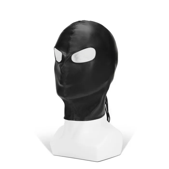 Anal Me You Us Me You Us PU Black Hood with Eyes