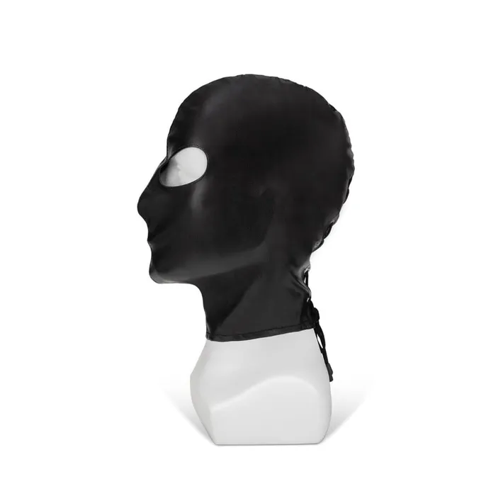 Anal Me You Us Me You Us PU Black Hood with Eyes Anal Me You Us Me You Us PU Black Hood with Eyes