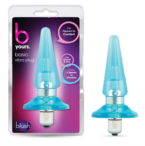 Blush Novelties Anal Sassy Vibra Plug Blue Blush Novelties Anal Sassy Vibra Plug Blue