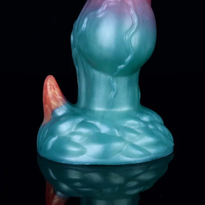 Dildos DirtyToyz 775Inch Elyrius the Monster Dog Knotted Alien Dildo with GSpot Demon Horn