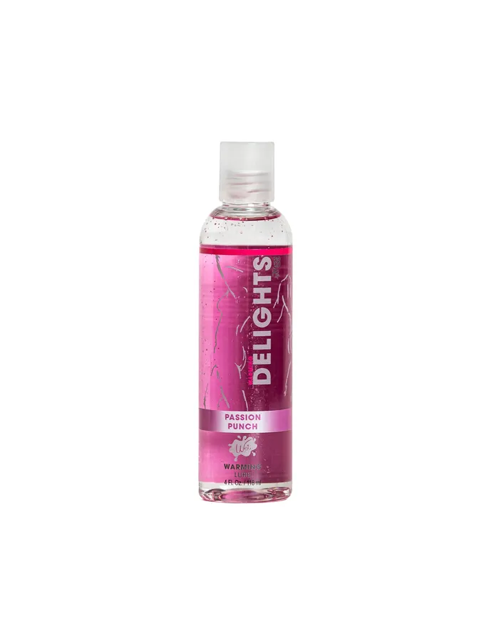 Female Sex Toys Warming Delights Passion Punch Flavored Lube 4 Oz Wet