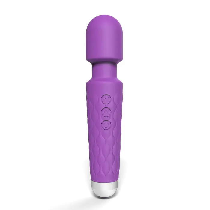 Loving Joy 20 Function Wand Vibrator Purple Loving Joy Vibrators