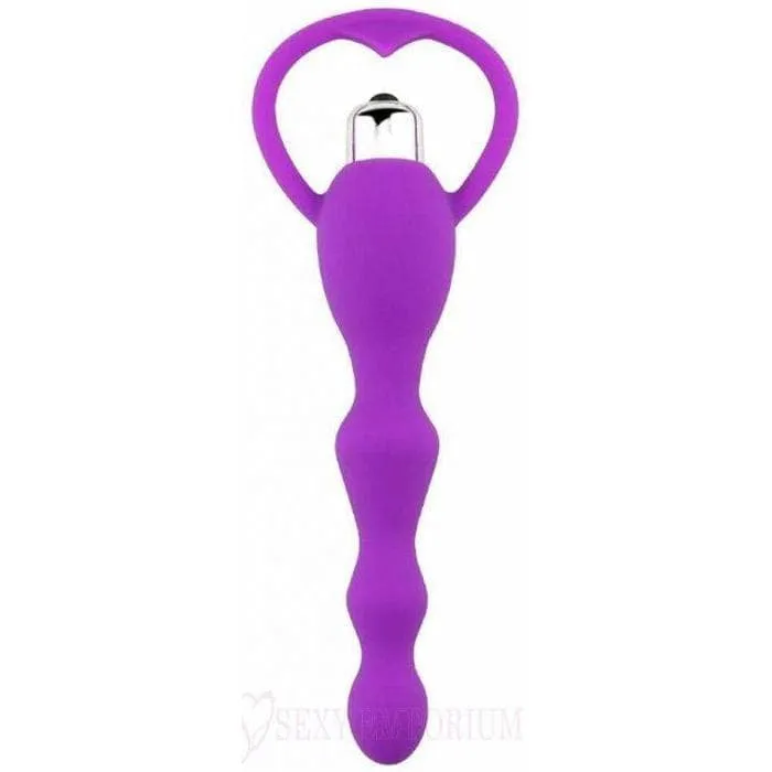 Sexy Emporium Anal Vibrating Prostate Massager Anal Beads Purple