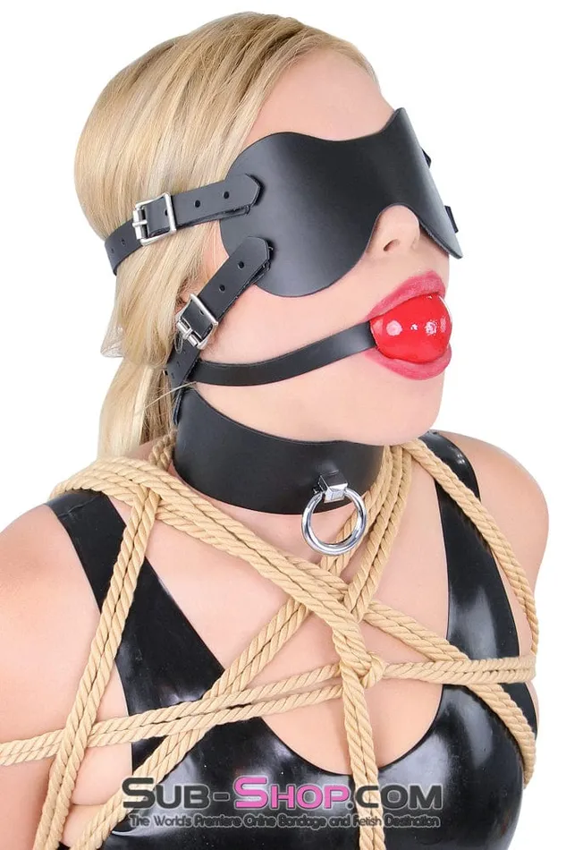 7200A Black TieUp Affair Deluxe Bondage Collar Autumn Couples