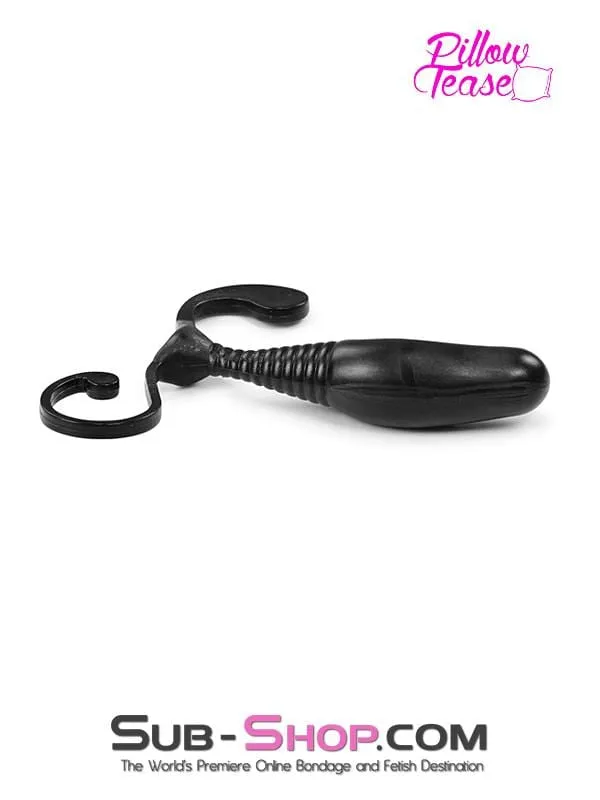 Anal 2304HS Shaped Prostate Black Anal Plug w Perineum Male GSpot Stimulator LAST CHANCE Final Closeout HSY