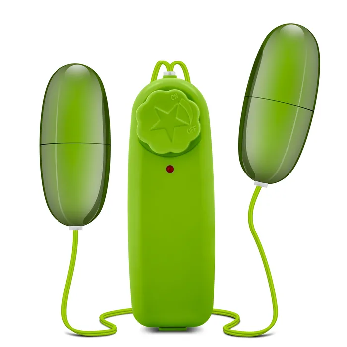 Blush Novelties Couples Double Pop Vibrating Eggs SplashReady Fun for Solo or Partner Play