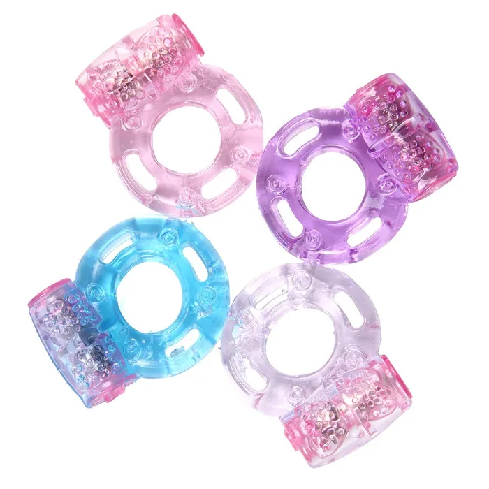 Couples Electronic Crystal Vibrating Cock Ring For Men Sex Toy weadultshop