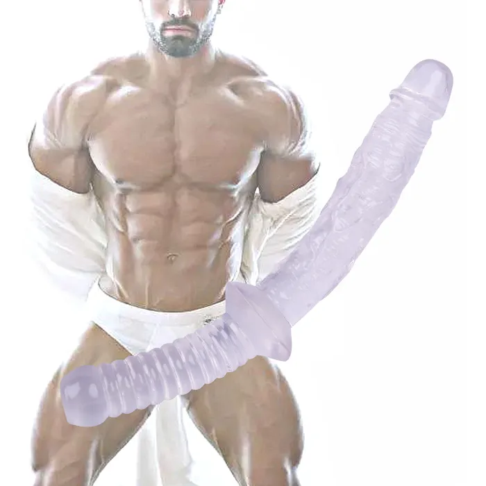 Dildos Handle Double Ended Jelly Dildos 