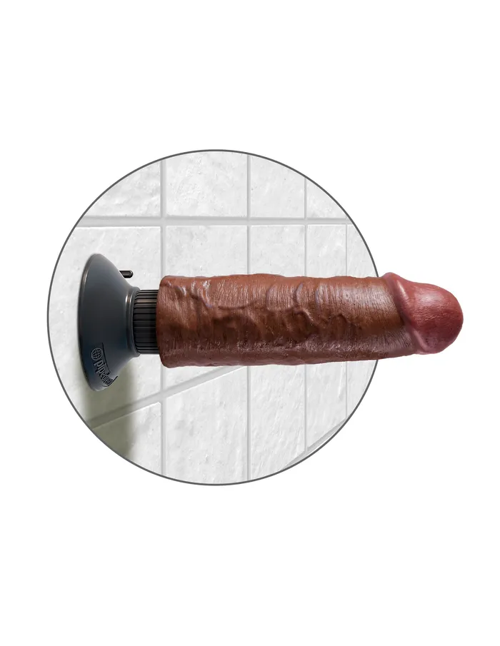 Dildos Pipedream King Cock Vibrating Dildo with Suction Cup 6 Inch Realistic Fun