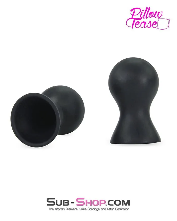 Eiffel Anal 0621E Black Nipple Sucker Set