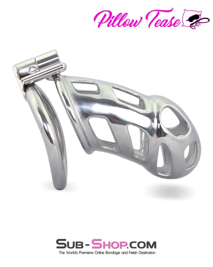 Male Sex Toys Aria 1691AR Long Teasing Night Steel Male Chastity Cage Device MEGA Deal Male Sex Toys Aria 1691AR Long Teasing Night Steel Male Chastity Cage Device MEGA Deal