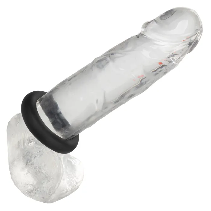 Male Sex Toys CalExotics Alpha Liquid Silicone Prolong Medium Ring Black Male Sex Toys CalExotics Alpha Liquid Silicone Prolong Medium Ring Black