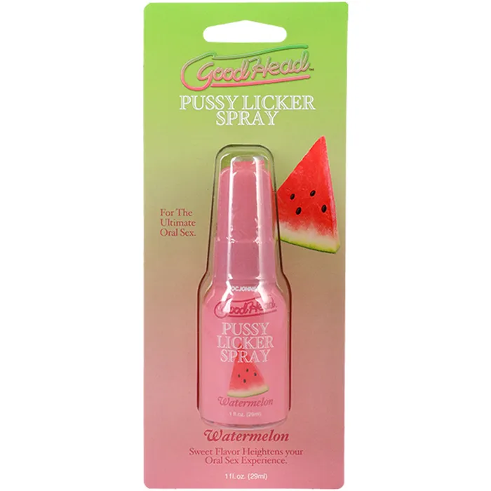 Male Sex Toys Goodhead Pussy Licker Spray Watermelon 1 Fl Oz Doc Johnson Male Sex Toys Goodhead Pussy Licker Spray Watermelon 1 Fl Oz Doc Johnson