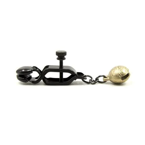 Moonwell Male Sex Toys 8890MCB Bells and Whistles Belled Adjustable Cock and Ball Clamps