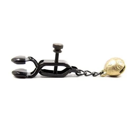 Moonwell Male Sex Toys 8890MCB Bells and Whistles Belled Adjustable Cock and Ball Clamps